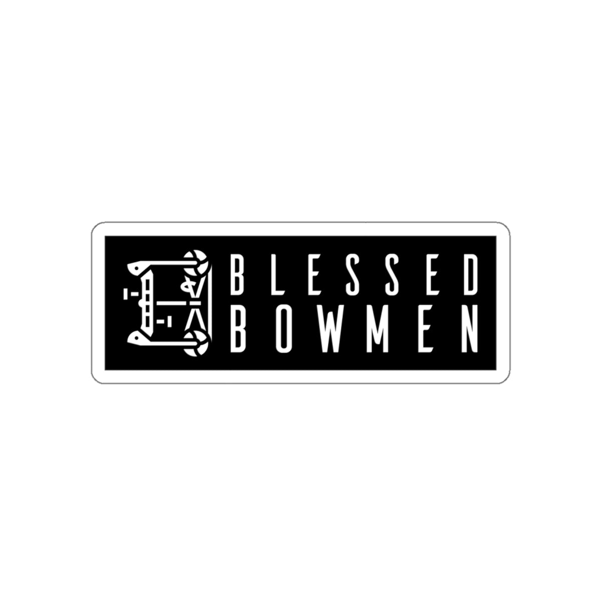 Blessed Bowmen Sticker