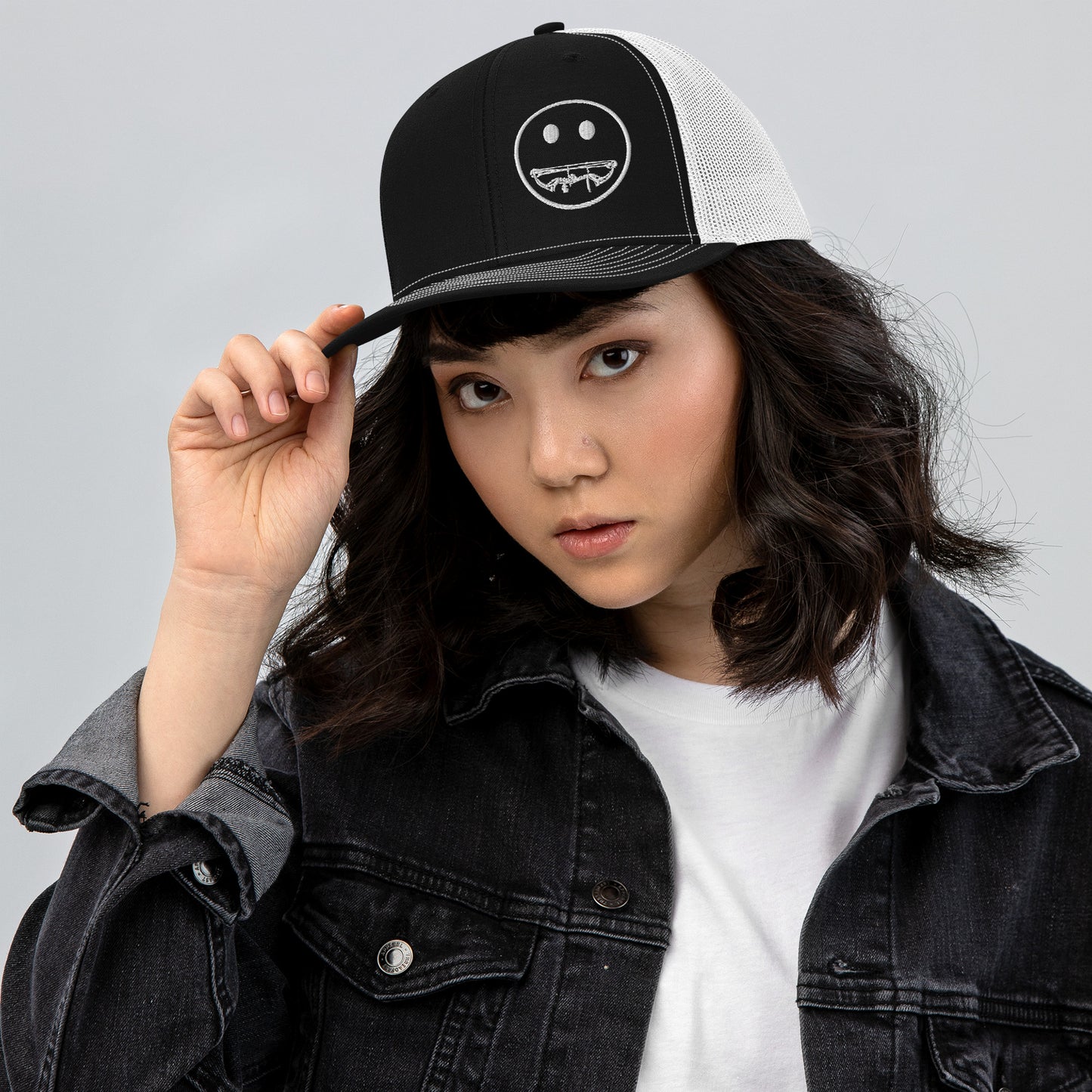 Compound Smile Trucker Cap