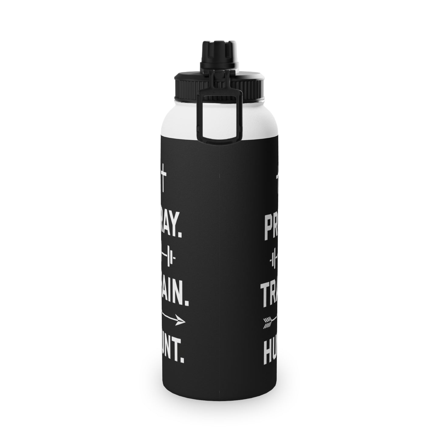 Pray Train Hunt Stainless Water Bottle
