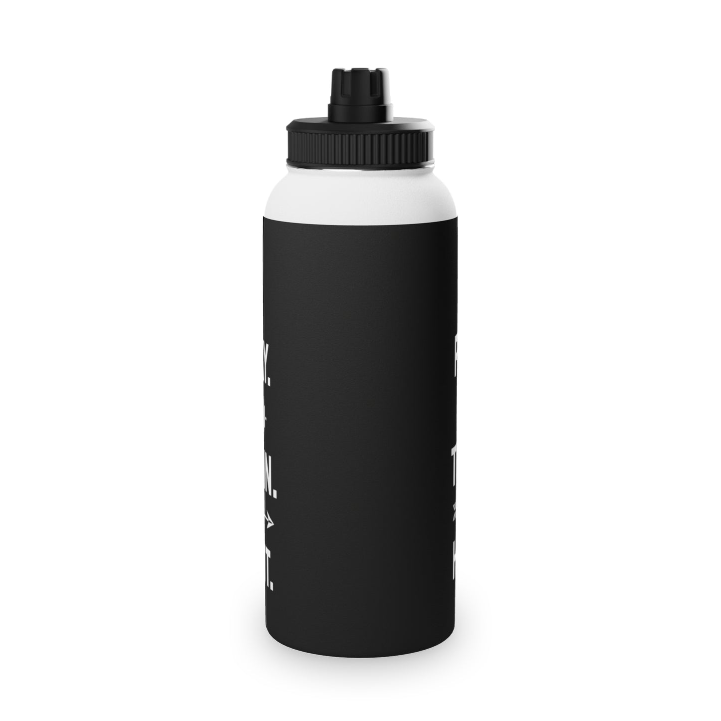 Pray Train Hunt Stainless Water Bottle