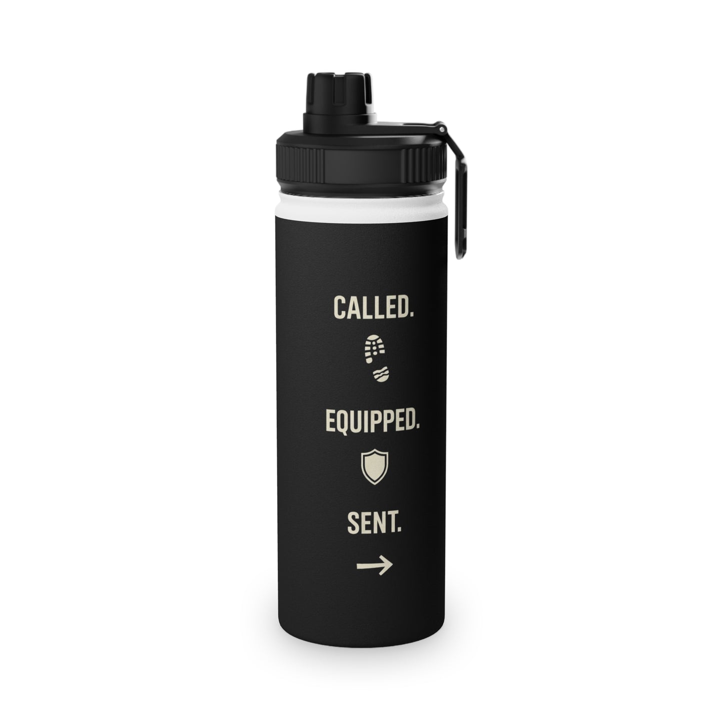 Called Equipped Sent Stainless Water Bottle