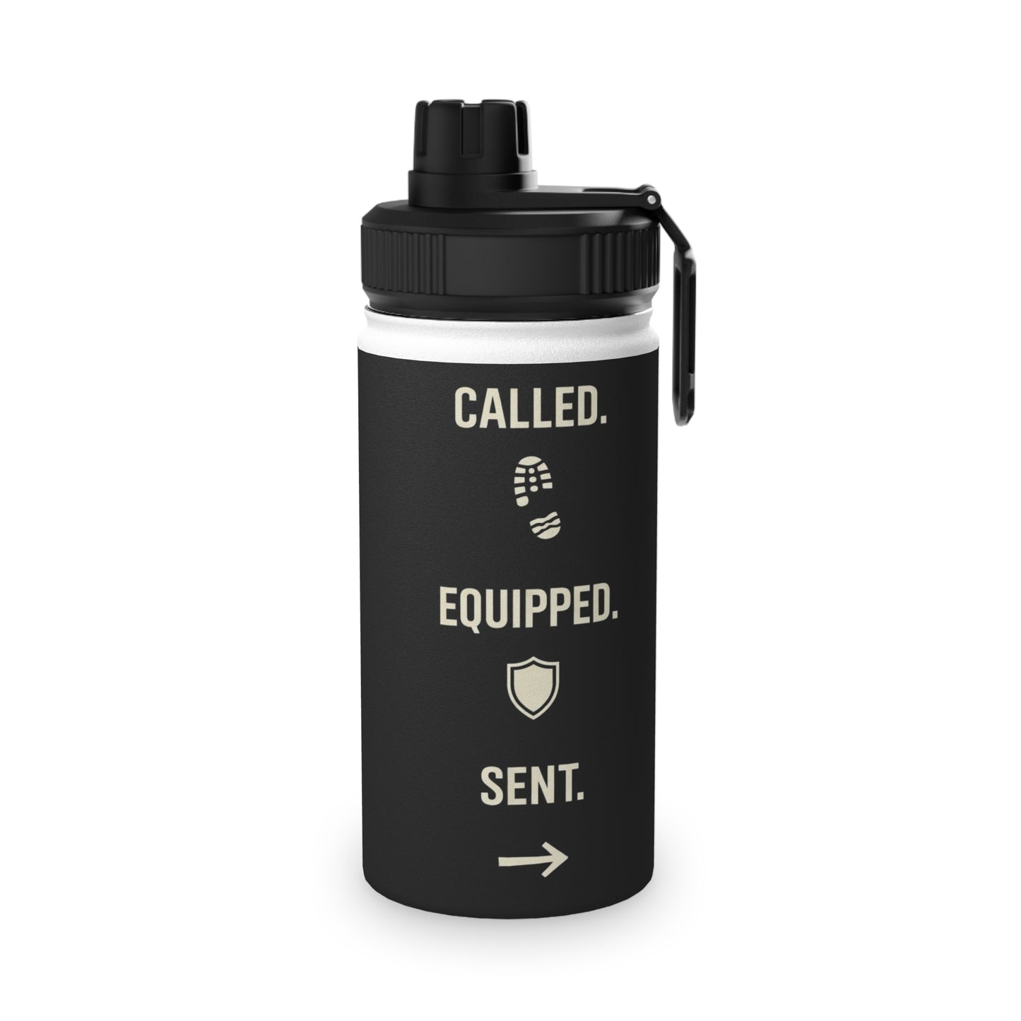 Called Equipped Sent Stainless Water Bottle