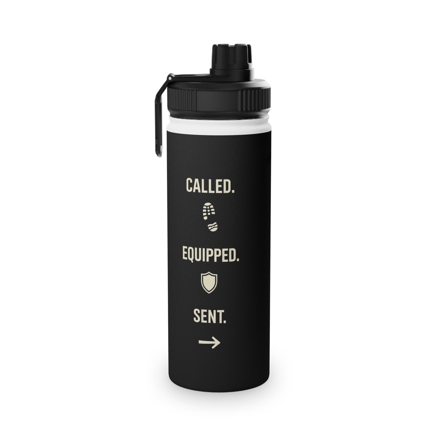 Called Equipped Sent Stainless Water Bottle