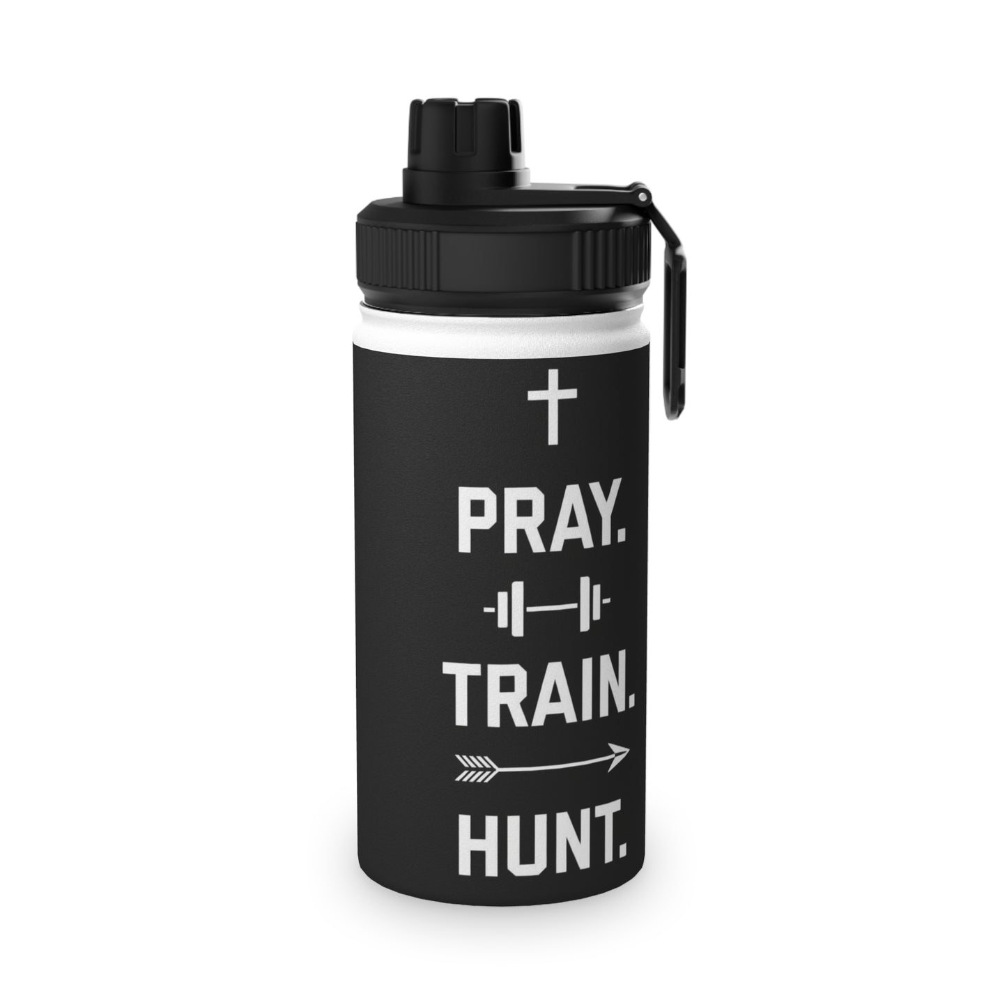 Pray Train Hunt Stainless Water Bottle