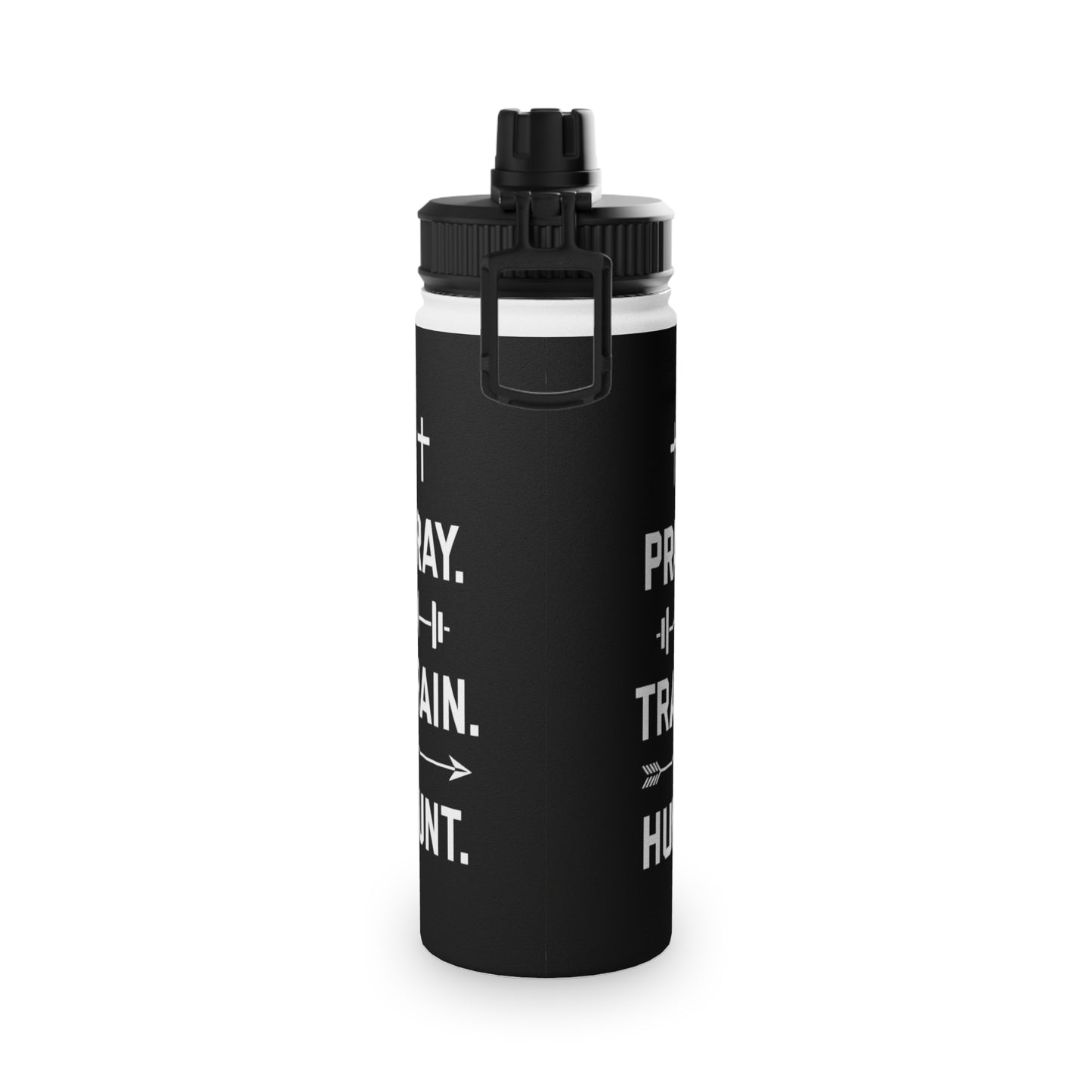 Pray Train Hunt Stainless Water Bottle