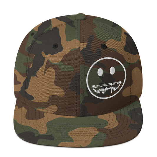 Compound Smile Snapback Hat