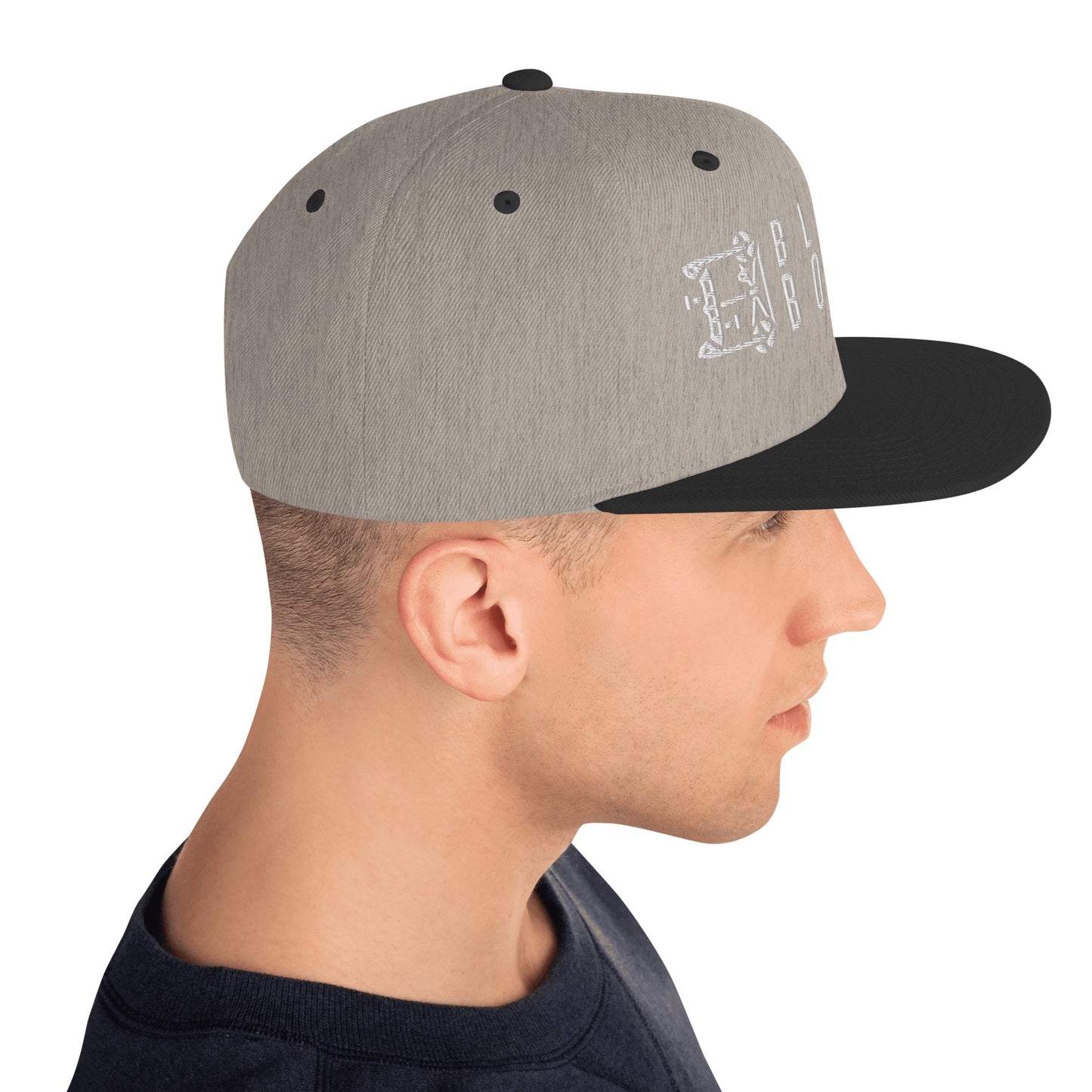 Blessed Bowmen logo Snapback Hat