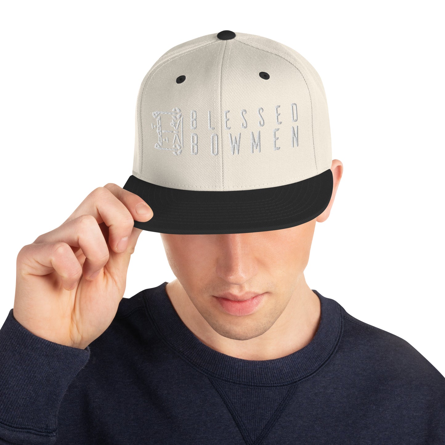 Blessed Bowmen logo Snapback Hat