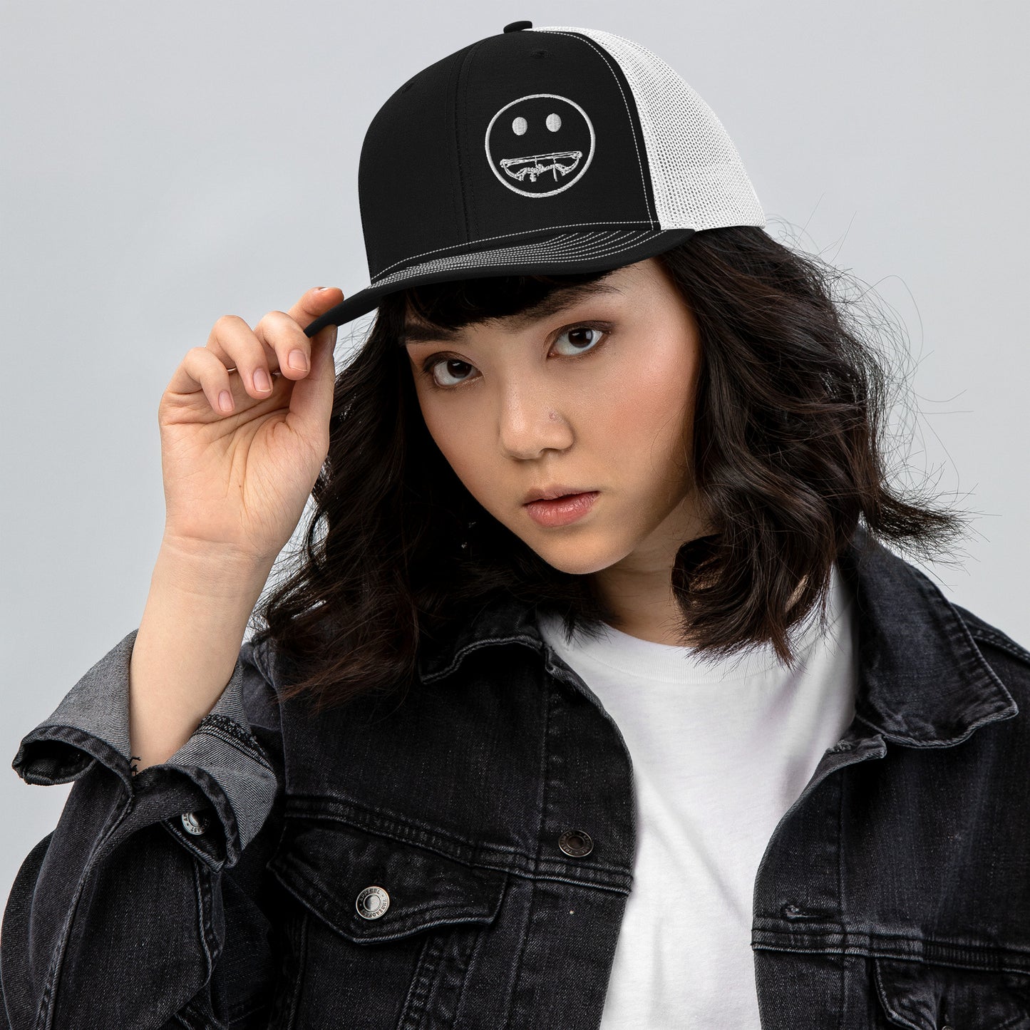 Compound Smile Trucker Cap